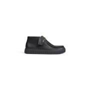 Clarks Läder Herrskor Höst/Vinter Kollektion Black, Herr