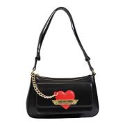 Love Moschino Damväska Höst/Vinter Kollektion Black, Dam