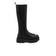 Misbhv Hög Svart Chelsea Boot Black, Dam