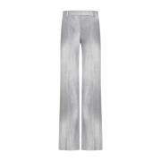 Ermanno Scervino Grå Denim Stil Byxor Gray, Dam