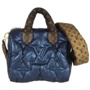 Louis Vuitton Vintage Pre-owned Nylon louis-vuitton-vskor Blue, Dam