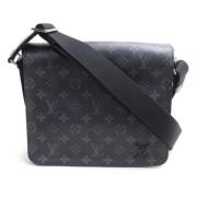 Louis Vuitton Vintage Pre-owned Tyg louis-vuitton-vskor Black, Dam