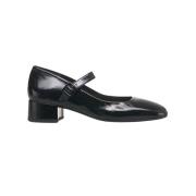 Billi Bi Svarta Mary Jane Pumps Elegant Stil Black, Dam