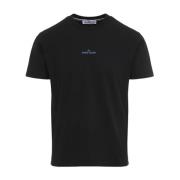 Stone Island Svarta T-shirts & Polos för Män Black, Herr