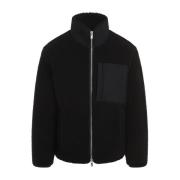 Moose Knuckles Svart Sherpa Jacka Aw24 Black, Herr