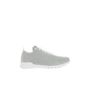 Kiton Blå Stickade Sneakers Blue, Dam