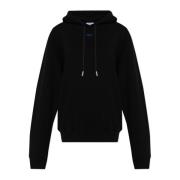 Off White Sweatshirt med logotyp Black, Dam