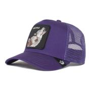 Goorin Bros Ensam Varg Trucker Keps Lila Purple, Herr