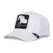 Goorin Bros Vit Platinum High Trucker Cap White, Herr