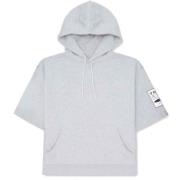 7 Days Active Heathergrey Casual Hoodie Gray, Herr