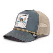 Goorin Bros Blå Krabba Trucker Cap Blue, Herr