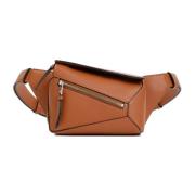 Loewe Puzzle Edge Mini Väska Brown, Herr