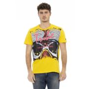 Trussardi Kortärmad Rund Hals T-shirt Yellow, Herr