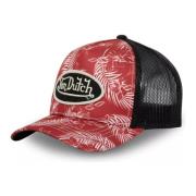 VON Dutch Röd Blad Trucker Cap Multicolor, Herr