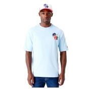 New Era Dodgers MLB Blommig Grafisk T-shirt Blue, Herr