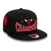 New Era Svart Bulls Champion Patch Keps Black, Herr