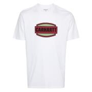 Carhartt Wip Script Logo T-tröja White, Herr