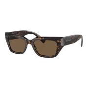 Dolce & Gabbana Mörk Havana/Bruna Solglasögon DG 4462 Brown, Dam