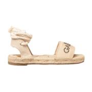 Gaëlle Paris Stiliga Espadrillos för Sommaroutfits Beige, Dam