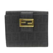 Fendi Vintage Pre-owned Tyg plnbcker Black, Dam