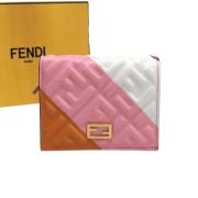 Fendi Vintage Pre-owned Laeder plnbcker Pink, Dam