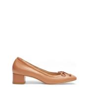 Stuart Weitzman Höjd Ballet Pump Sko Beige, Dam