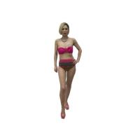 F**k Stiligt Bikini Set Multicolor, Dam