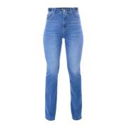 Kocca Slim-fit Denim Jeans Blue, Dam