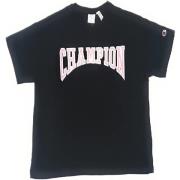 Champion T-Shirts Black, Dam