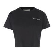 Champion T-Shirts Black, Dam