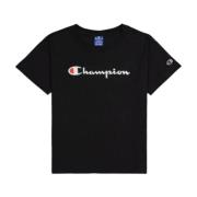 Champion T-Shirts Black, Dam