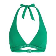 Tommy Hilfiger Stilren Bikini Topp Green, Dam