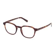 Ermenegildo Zegna Mörk Havana Glasögonbågar Ez5284 Brown, Unisex