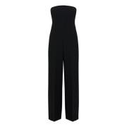 InWear Svart Jumpsuit med Breda Ben Black, Dam