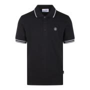 Philipp Plein Hexagon Polo Shirt Black, Herr