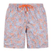 MC2 Saint Barth Blommönstrade Simshorts Multicolor, Herr