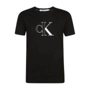 Calvin Klein Jeans Svarta T-shirts och Polos Black, Herr