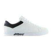 Armani Exchange Låga Sneakers White, Herr