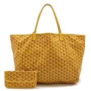 Goyard Vintage Pre-owned Plast totevskor Yellow, Dam