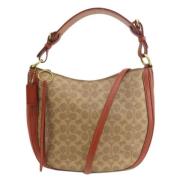 Coach Pre-owned Pre-owned Plast handvskor Brown, Dam