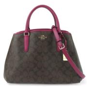 Coach Pre-owned Pre-owned Tyg handvskor Brown, Dam