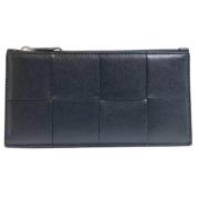 Bottega Veneta Vintage Pre-owned Laeder plnbcker Black, Dam