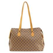 Louis Vuitton Vintage Pre-owned Canvas louis-vuitton-vskor Brown, Dam