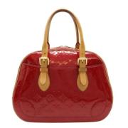 Louis Vuitton Vintage Pre-owned Tyg louis-vuitton-vskor Red, Dam