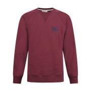 Roy Roger's Rundhalsad sweatshirt Red, Herr