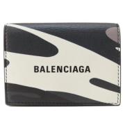 Balenciaga Vintage Pre-owned Laeder plnbcker Black, Dam