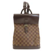 Louis Vuitton Vintage Pre-owned Canvas louis-vuitton-vskor Brown, Dam