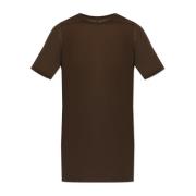 Rick Owens Level T Brun T-shirt Brown, Herr