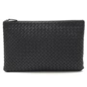 Bottega Veneta Vintage Pre-owned Laeder necessrer Black, Dam