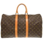 Louis Vuitton Vintage Pre-owned Canvas louis-vuitton-vskor Brown, Dam